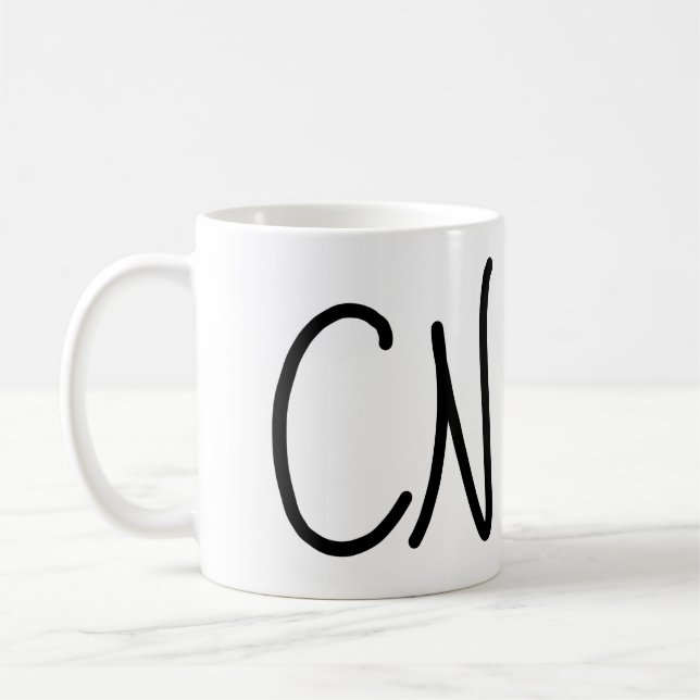 The classic CN mug (Left)