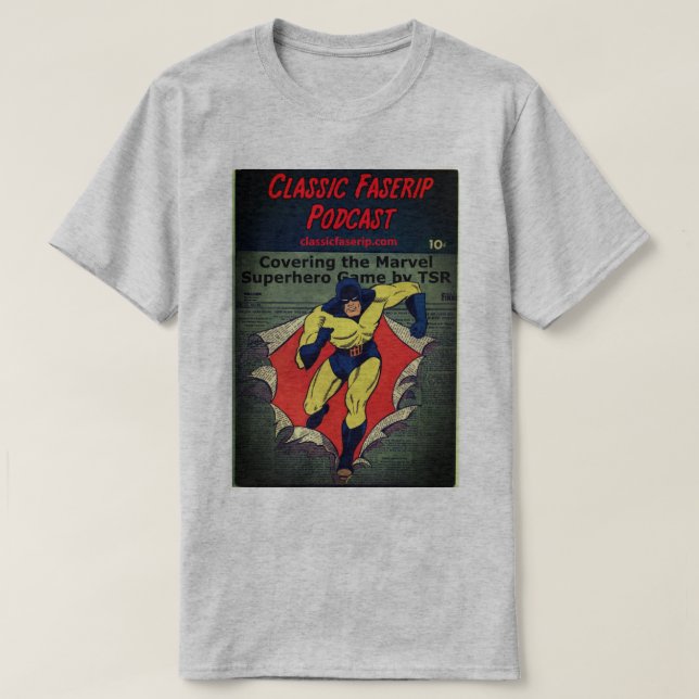 The Classic FASERIP Podcast Shirt! T-Shirt (Design Front)