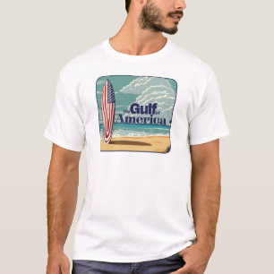 The Classic Gulf of America Surfer Hang Ten Vibes T-Shirt