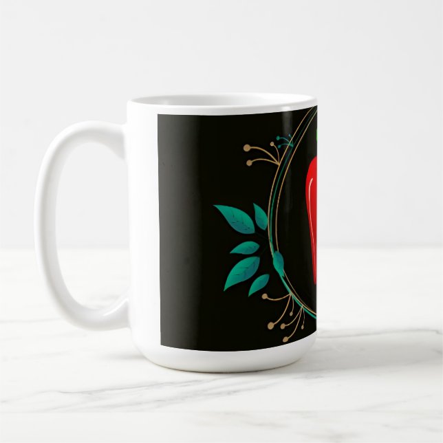 *"The Classic Mug: The OG of Coffee Holders"** Mug (Left)