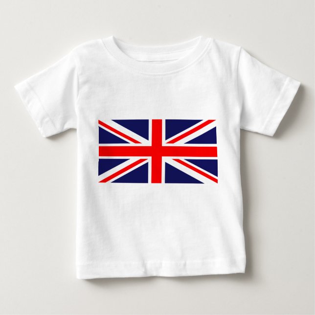 The Classic Union Jack Baby T-Shirt (Front)