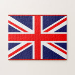 The Classic Union Jack Jigsaw Puzzle<br><div class="desc">The Union Flag, or Union Jack, is the national flag of the United Kingdom. It is so called because it combines the crosses of the three countries united under one Sovereign - the kingdoms of England and Wales, of Scotland and of Ireland (although since 1921 only Northern Ireland has been...</div>