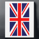 The Classic Union Jack Plaque<br><div class="desc">The Union Flag, or Union Jack, is the national flag of the United Kingdom. It is so called because it combines the crosses of the three countries united under one Sovereign - the kingdoms of England and Wales, of Scotland and of Ireland (although since 1921 only Northern Ireland has been...</div>