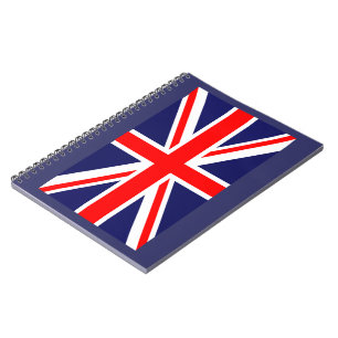 The Classic Union Jack Spiral Notebook