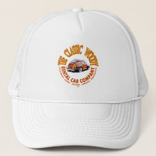 The Classic Woody Rental Car Company Logo Ver 3.0 Trucker Hat