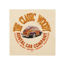 The Classic Woody Rental Car Company Logo Ver 3.0