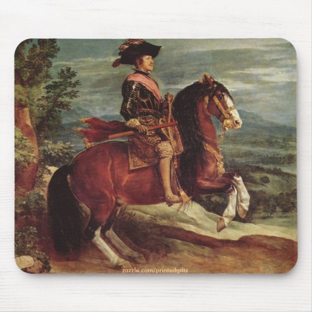 THE CLASSICAL HORSE Collection Mouse Pad (Front)