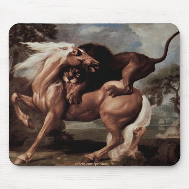 THE CLASSICAL HORSE Collection Mouse Pad (Front)