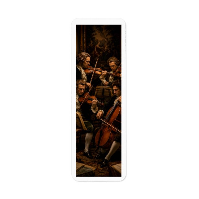 The Classical String Quartet - Vintage Oil Paintin (Front)