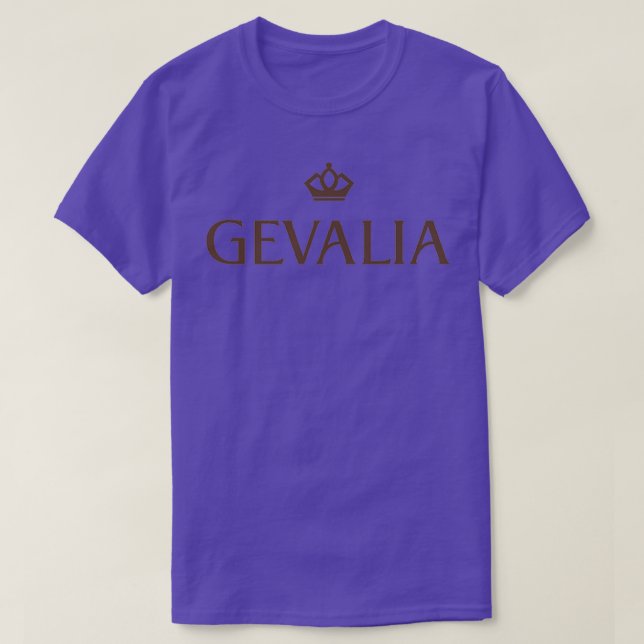 The Classy Gevalia Coffee Authentic Design T-Shirt (Design Front)