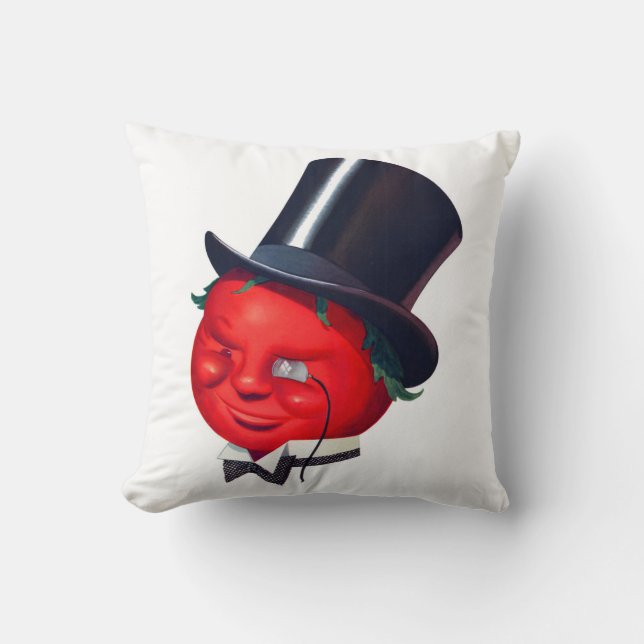 the classy tomato print cushion (Front)