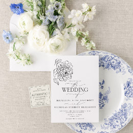 The Claudia Suite | Botanical Peony Wedding