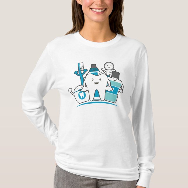 The Clean Teeth Gang T-Shirt (Front)