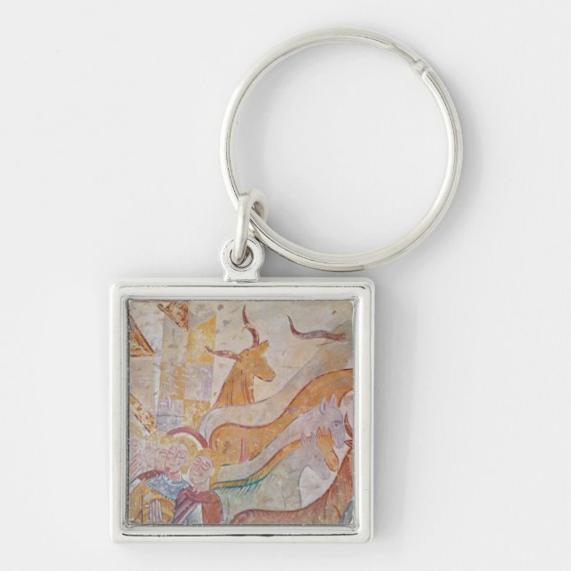 The Cleansing of the Temple Key Ring (Front)