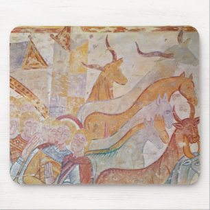 The Cleansing of the Temple Mouse Pad