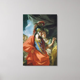 The Clemency of Alexander the Great Canvas Print