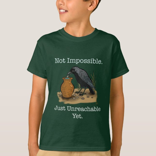 The Clever Crow: Not Impossible T-Shirt (Front)