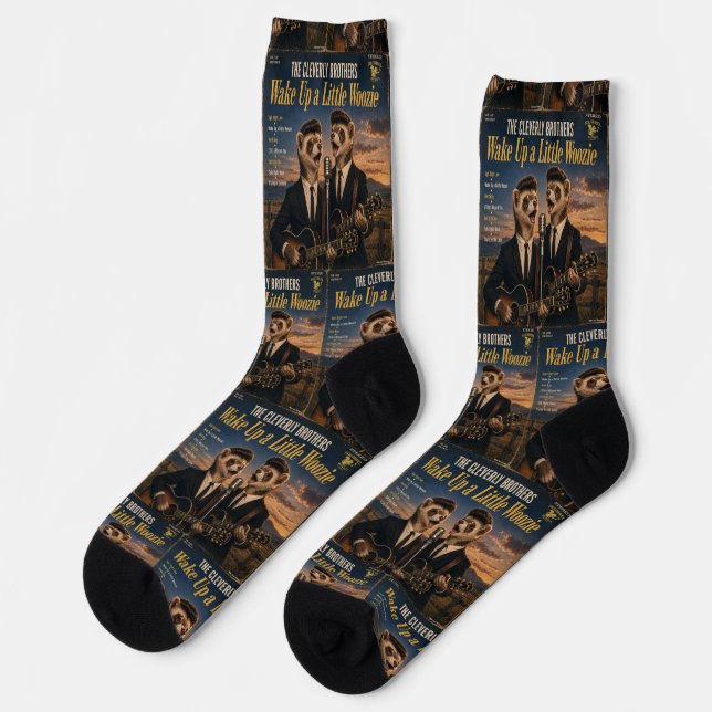 The Cleverly Brothers Album: a parody Socks (Left)