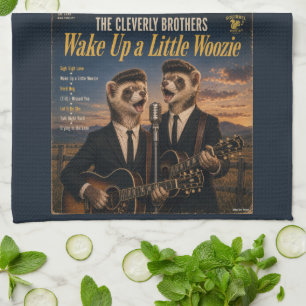 The Cleverly Brothers Album: a parody Tea Towel