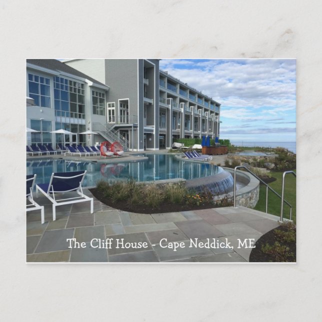 The Cliff House, Cape Neddick, ME Postcard (Front)
