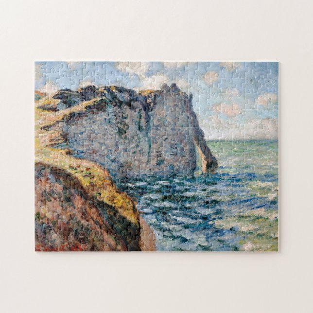 The Cliff of Aval, Monet Jigsaw Puzzle (Horizontal)