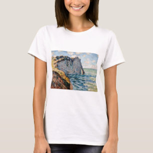 The Cliff of Aval, Monet T-Shirt