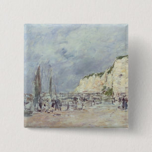 The Cliffs at Dieppe and the 'Petit Paris' 15 Cm Square Badge
