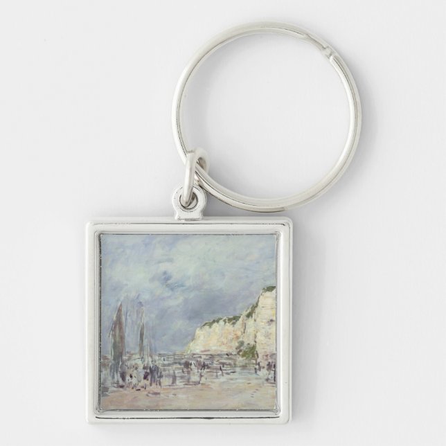 The Cliffs at Dieppe and the 'Petit Paris' Key Ring (Front)