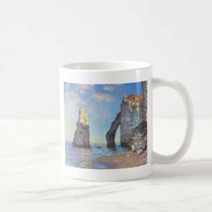 The Cliffs at Etretat - Claude Monet Coffee Mug