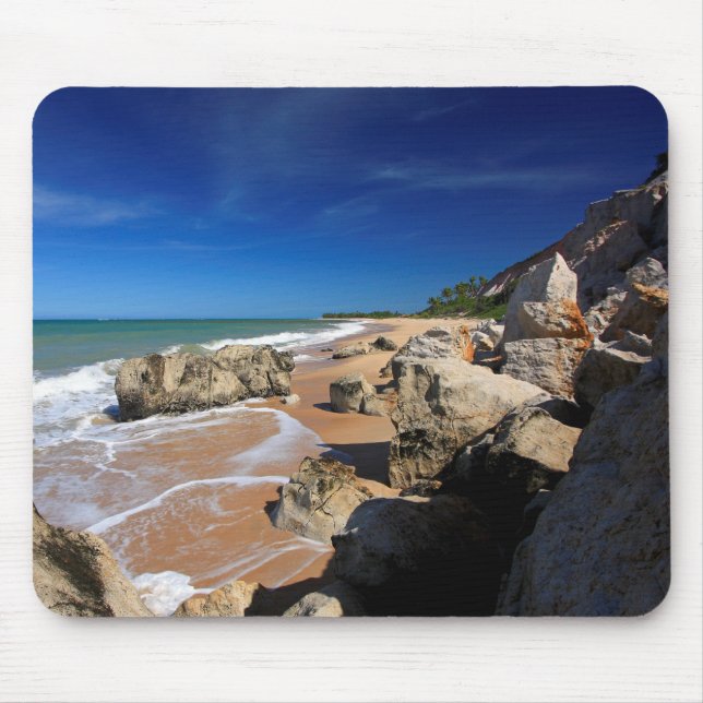 The Cliffs In Rio Da Barra Beach Mouse Pad (Front)