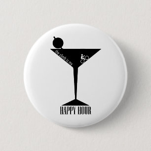 The Climb Is My Happy Hour 6 Cm Round Badge