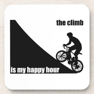 The Climb Is My Happy Hour Coaster