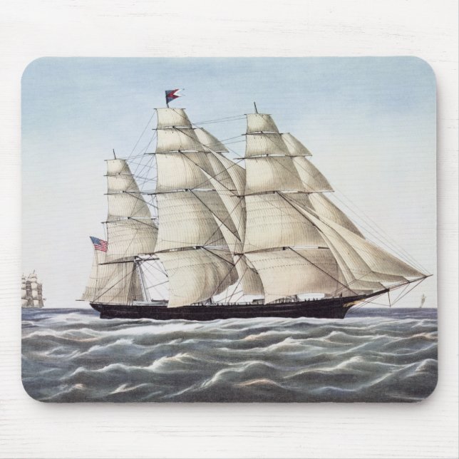 The Clipper Ship "Flying Cloud" Mouse Pad (Front)
