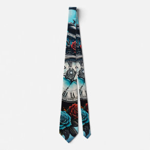 The Clock In the Mist of Infinity. Tie