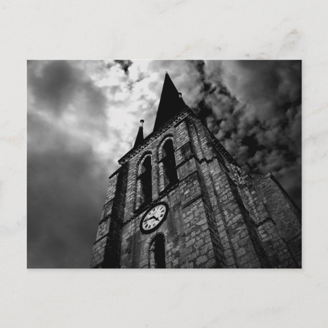 the clocktower post card (Front)