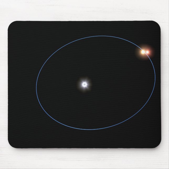 The clockwork-like orbits of a triple-star syst mouse pad (Front)