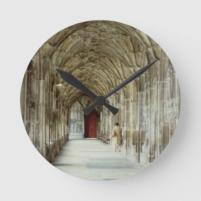 The Cloisters of Gloucester Cathedral, 12th centur Round Clock (Front)