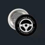 The Closer You Get The Slower I Drive Driving Cool 3 Cm Round Badge<br><div class="desc">Funny sarcastic sayings "The Closer You Get The Slower I Drive" best present idea for any member of your family who loves driving. A great gift for the bus driver or truck driver in your life who spends a lot of time on the roads driving a big rig.</div>