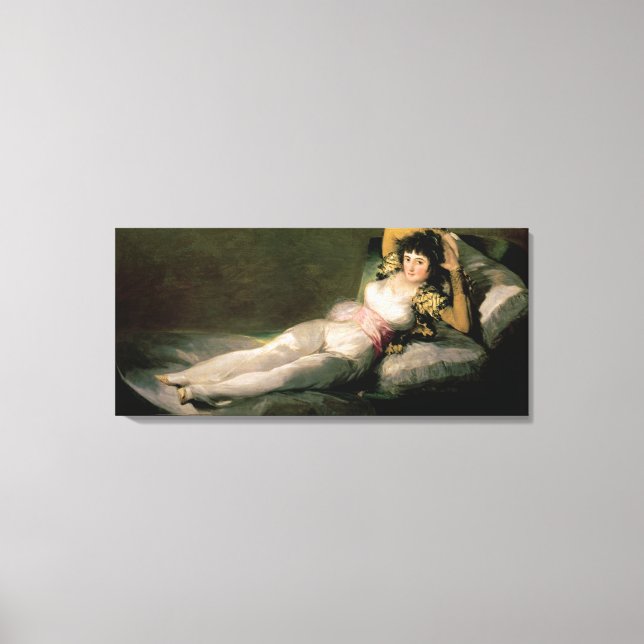 The Clothed Maja, c.1800 Canvas Print (Front)