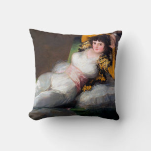 The Clothed Maja, Francisco Goya, 1798-1803 Cushion