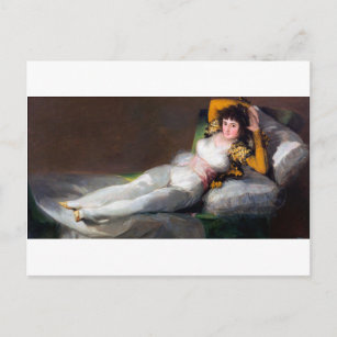 The Clothed Maja, Francisco Goya, 1798-1803 Postcard