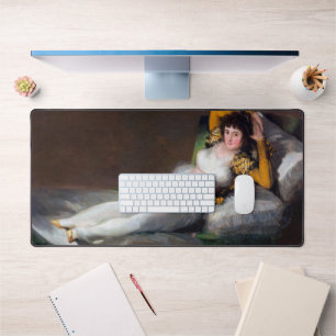 The Clothed Maja, Francisco Goya Desk Mat