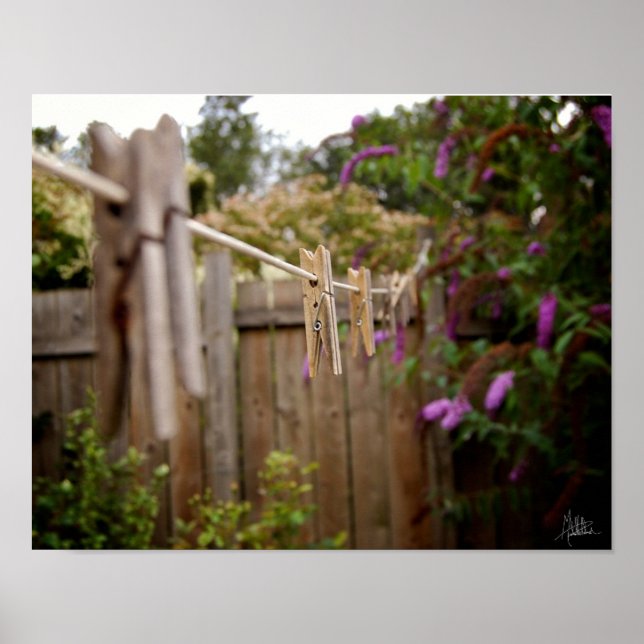 The Clothes Line [Art Print] Poster (Front)