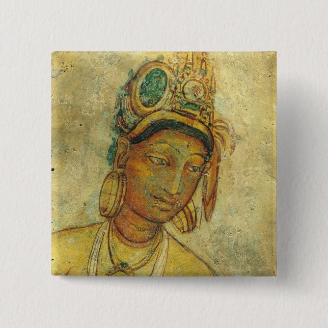 The Cloud Damsels 15 Cm Square Badge (Front)