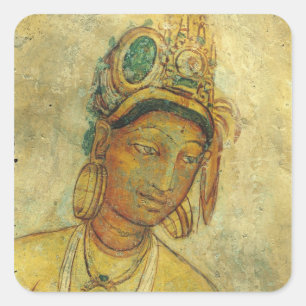 The Cloud Damsels Square Sticker