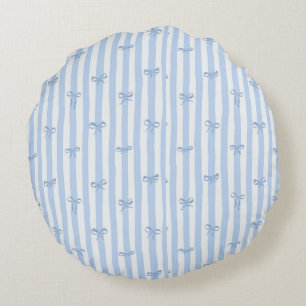 The Cloud Pillow Blue Round Cushion