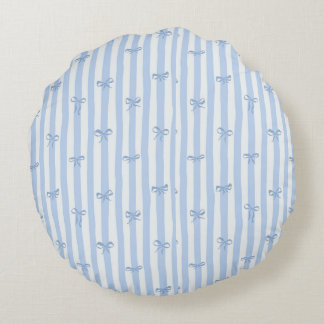The Cloud Pillow Blue Round Cushion