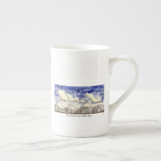 The Clouds and Blue Sky Bone China Mug