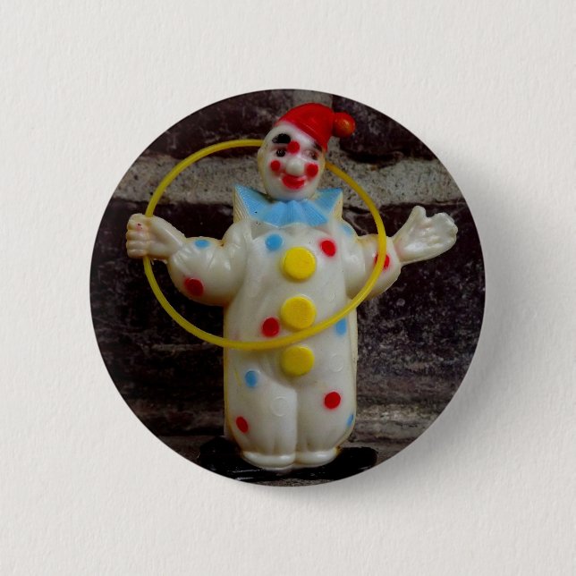 The Clown 6 Cm Round Badge (Front)