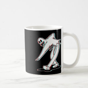 The Clown Ghost Glitch Dancing Coffee Mug